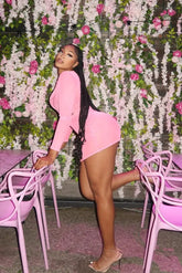 Image & Stylez LLCPink Kisses Mesh Mini DressPink Kisses Mesh Mini Dress